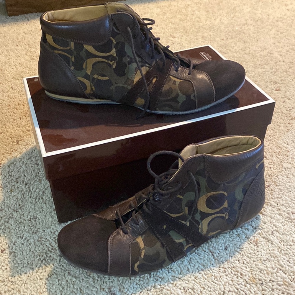 Coach Hammond ankle boots.